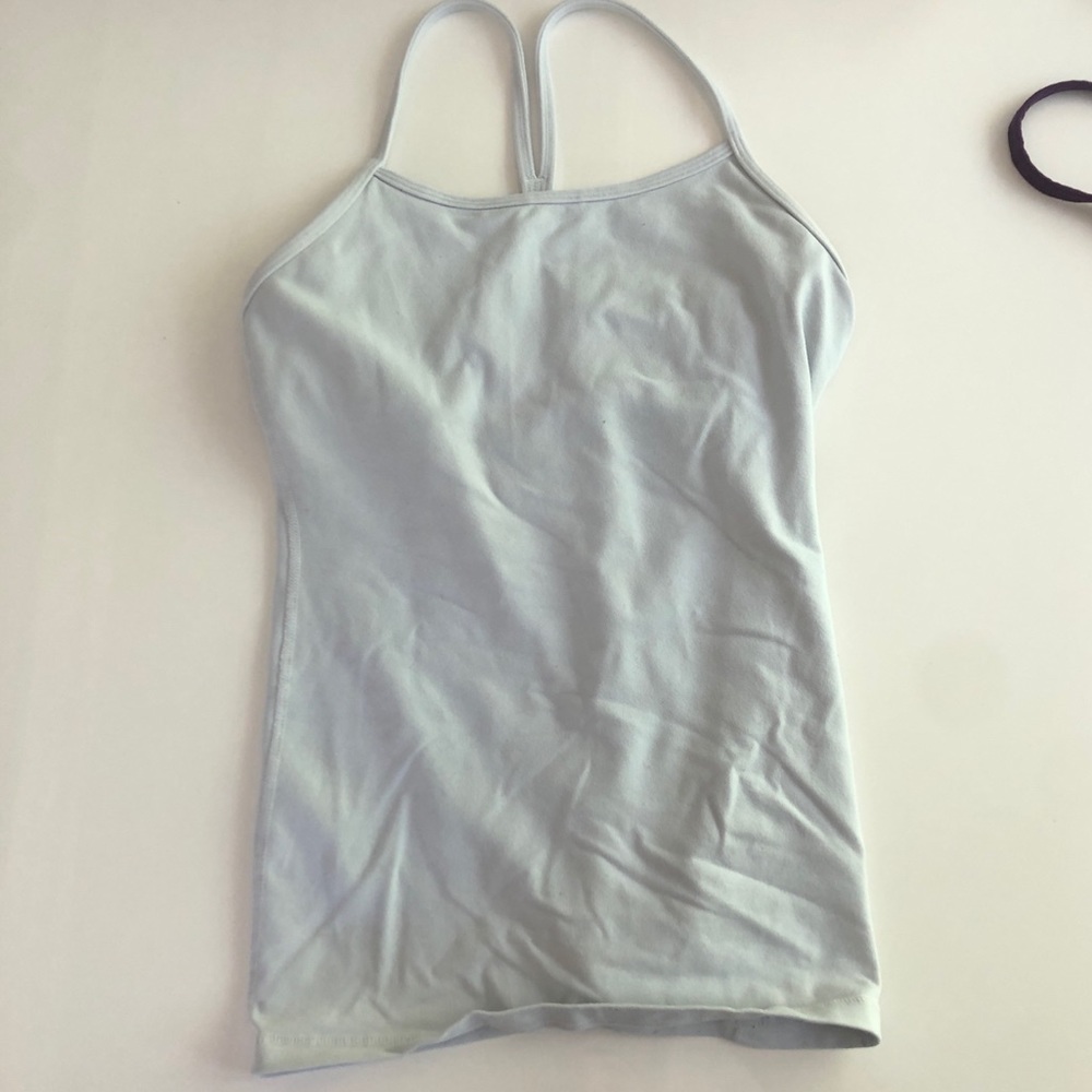 Lululemon White Tank Top